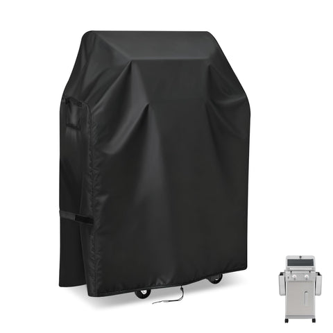 Hiticover grill cover 24x23x42 protecting Nexgrill Deluxe 2-Burner from rain and dust
