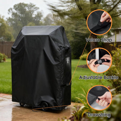 Hiticover inner PU coating helps keep interior dry during wet weather