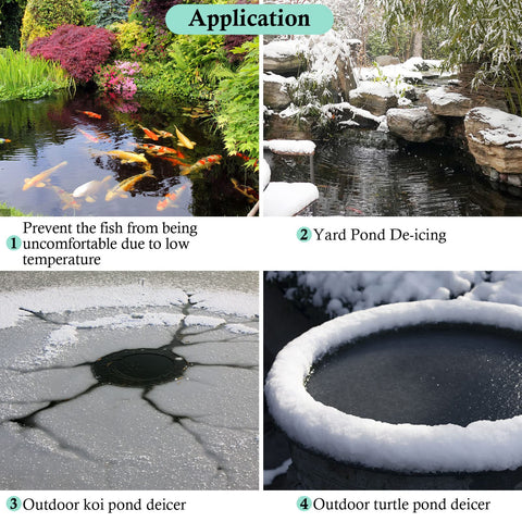Quick setup and easy cleaning improve pond maintenance