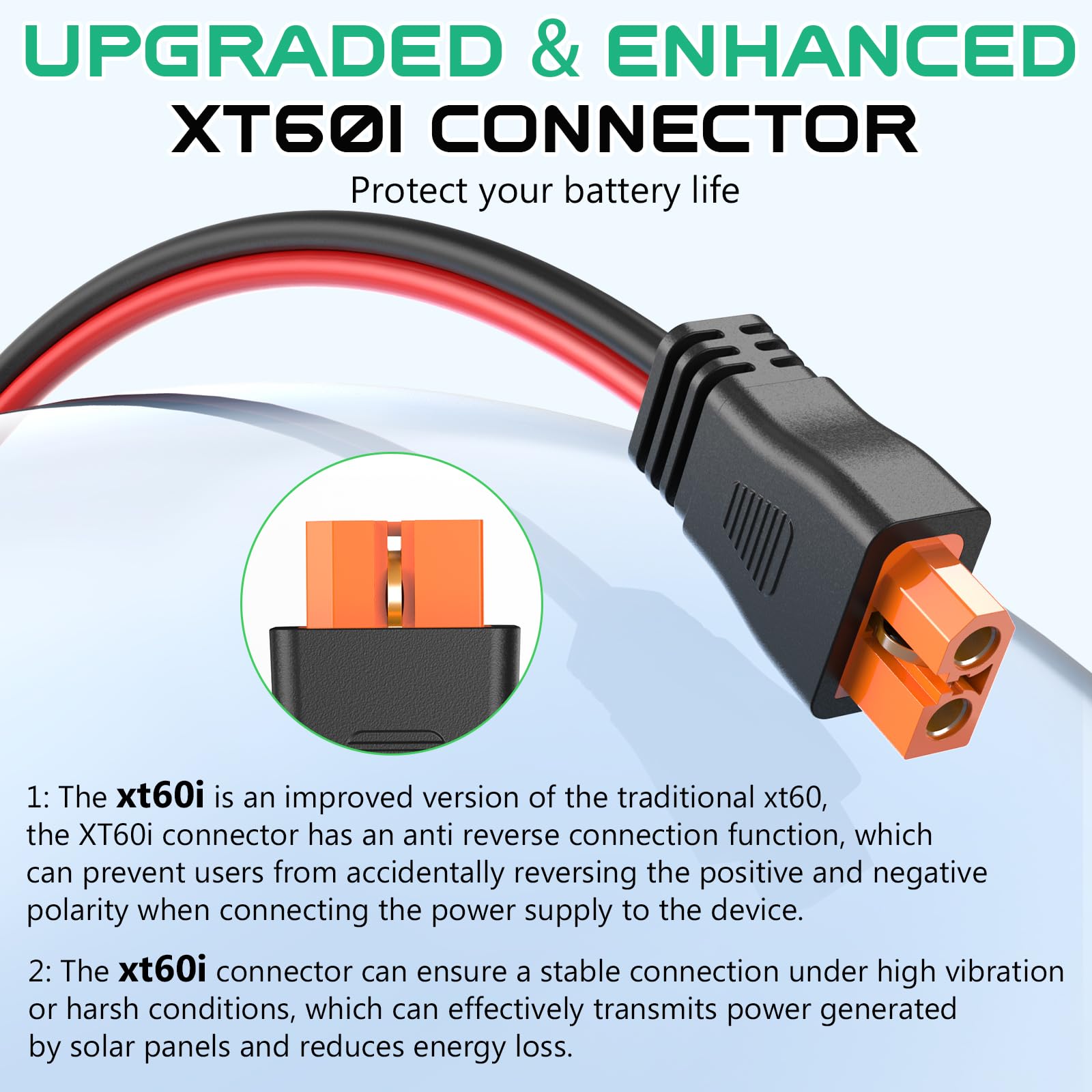 Hiutgowt XT60i cable bend-life-test demonstrates long-term flexibility for portable use.