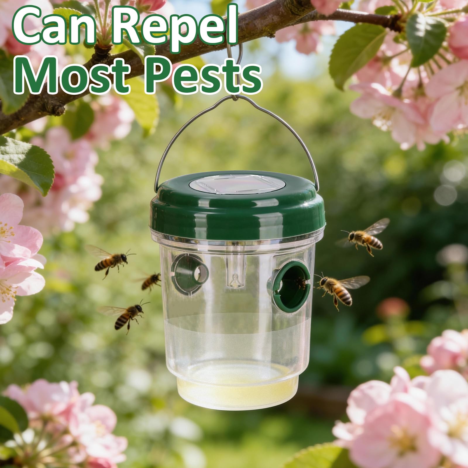 Hivenlly Wasp Catcher safe for children and pets during garden time.