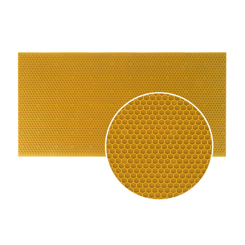 HiveSweet 20-pack foundation sheets with durable beeswax coating