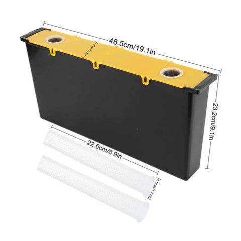 HiveSweet 3.5L capacity feeder showing large-volume feeding option