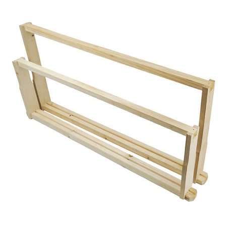 HiveSweet Langstroth deep brood frame fits standard hives for easy replacement.