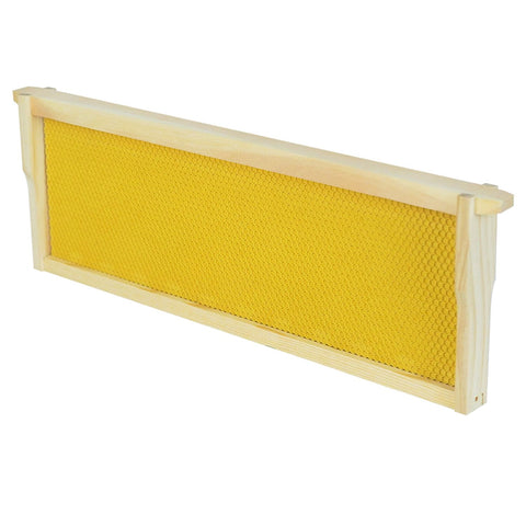 HiveSweet unassembled frames with nails included for quick setup.