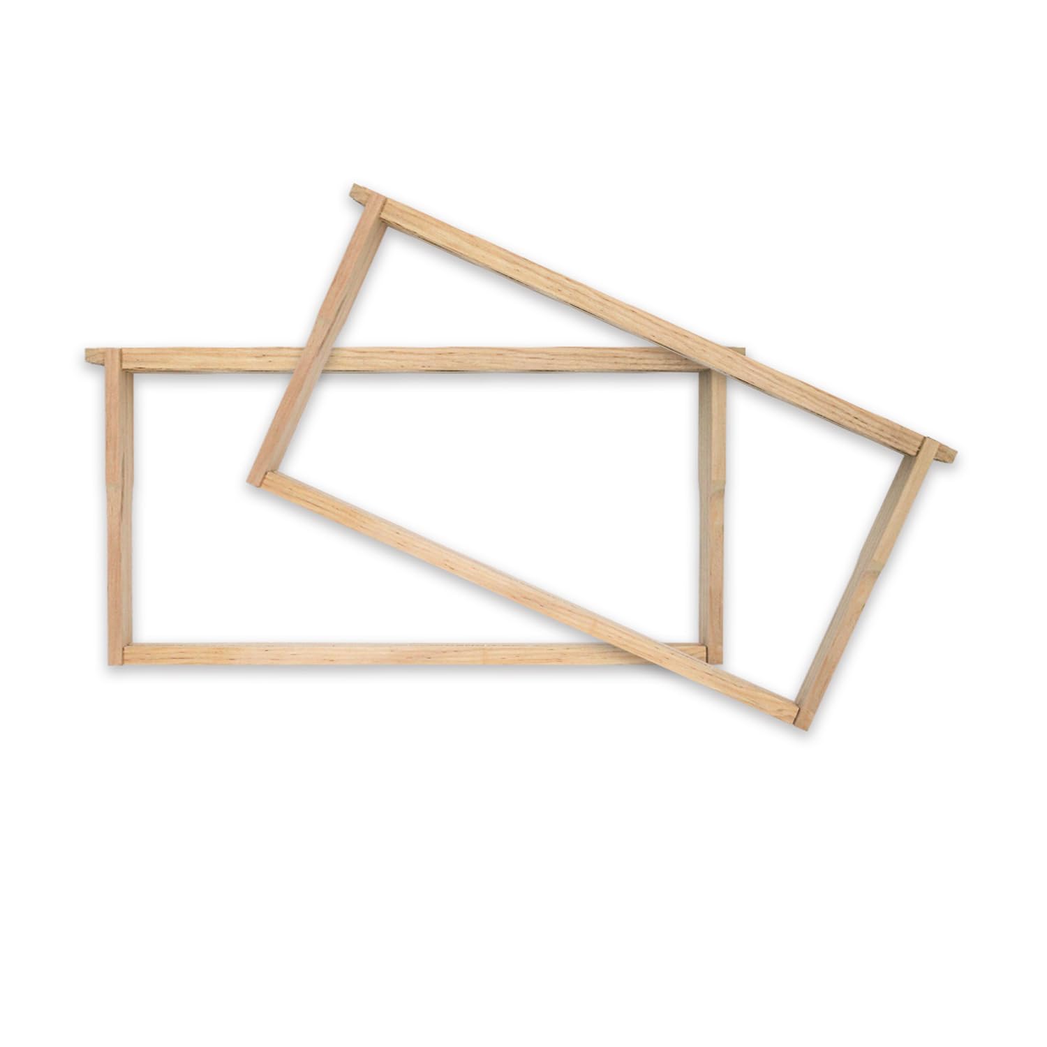 HiveSweet wooden beehive frames unassembled for easy DIY setup.