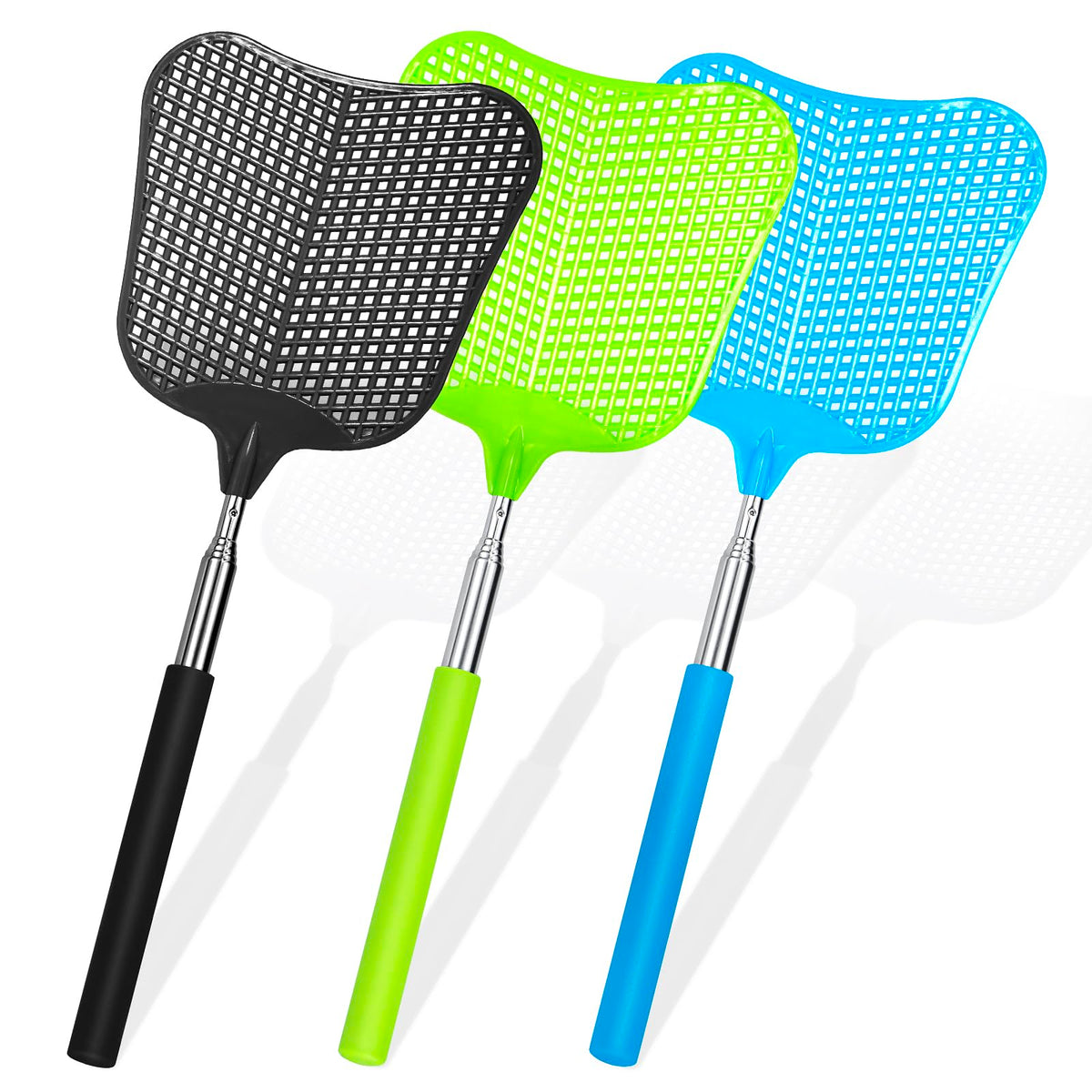Hiway Telescopic Fly Swatter pack assembly, compact kit for quick setup.