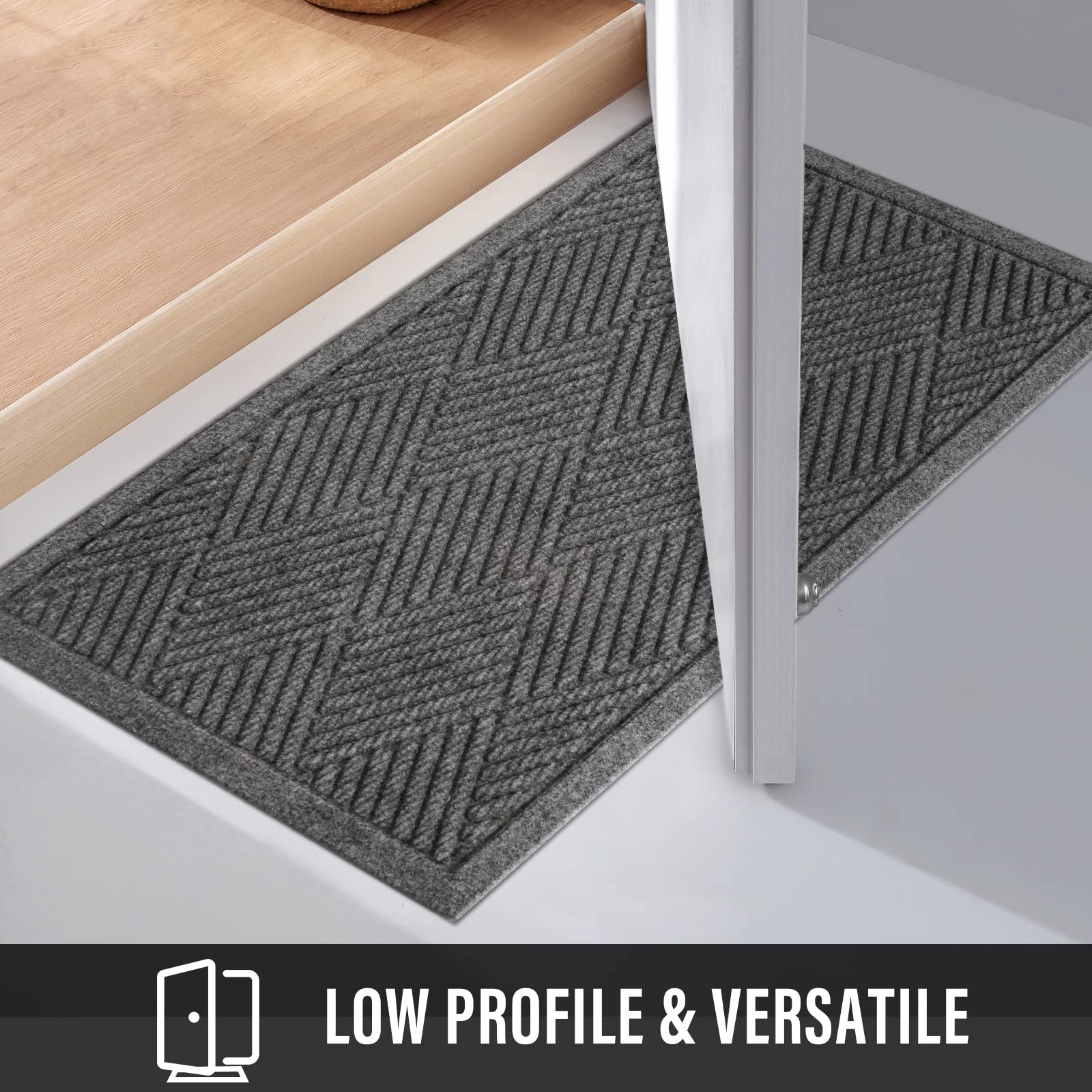 HIYARD 30x17 entry mat suitable for front or back doors.