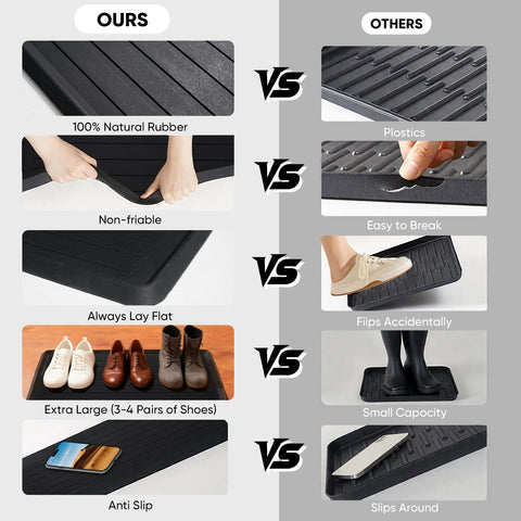 Indoor-outdoor use makes HIYARD tray versatile for any weather.