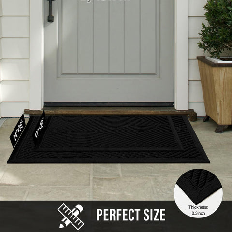 HIYARD cut-to-fit design adapts to different entryways.