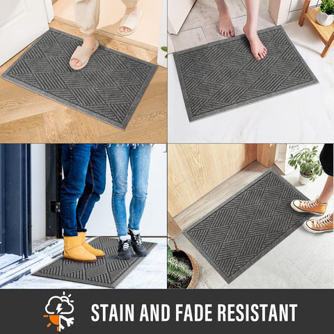 HIYARD diamond texture mat for indoor and outdoor use.