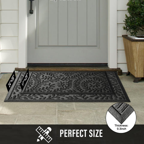 HIYARD mat is easy to clean with vacuuming or hose rinse