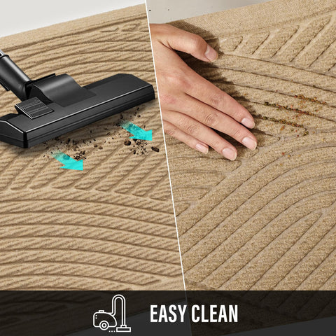HIYARD entryway mat suits front or back doors year-round