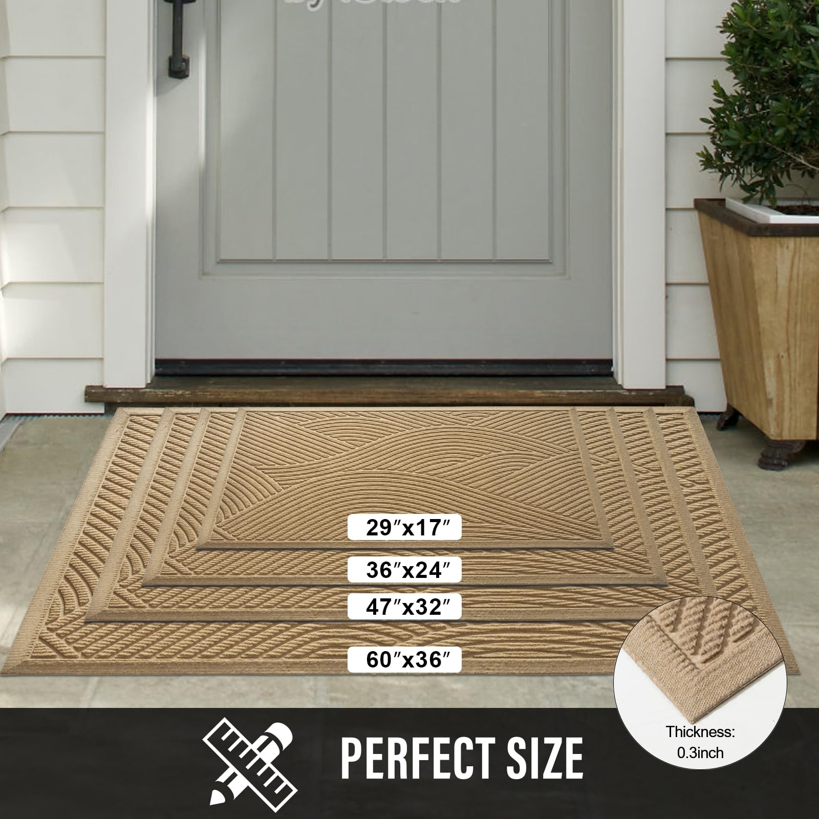 HIYARD easy clean design: vacuum or hose rinse for quick refresh.