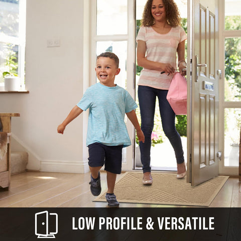 HIYARD indoor outdoor mat suitable for entryways, patios, and porches.