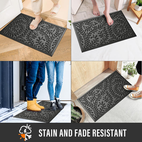 HIYARD low profile mat opens doors smoothly without sticking