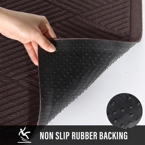 HIYARD low-profile mat fits under doors without snagging