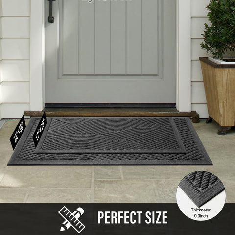 HIYARD versatile mat can be cut to fit high-traffic spaces.