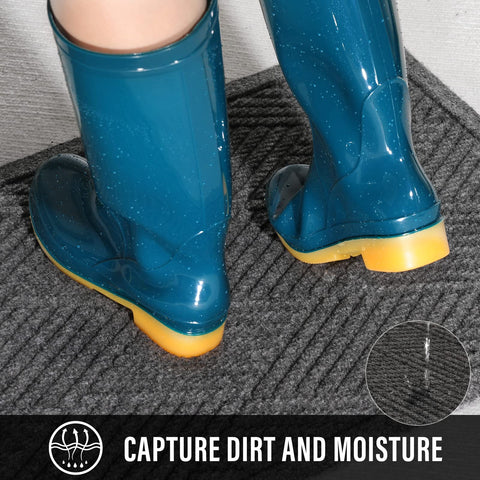 HIYARD weather resistant mat withstands all seasons without fading.