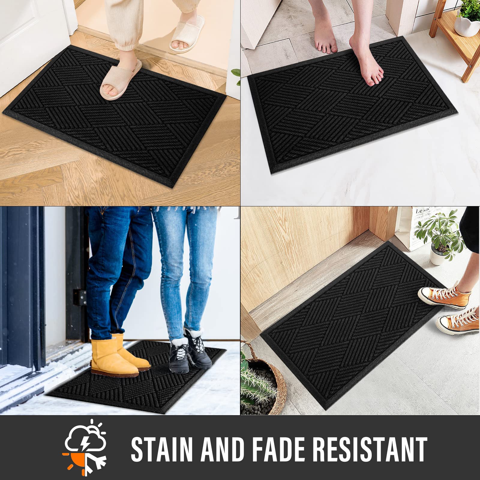 HIYARD weather-resistant surface resists fading through seasons.