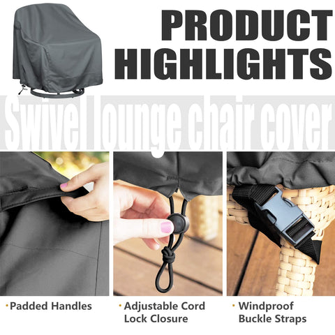 HI···YOUR COVER side handles enable easy installation