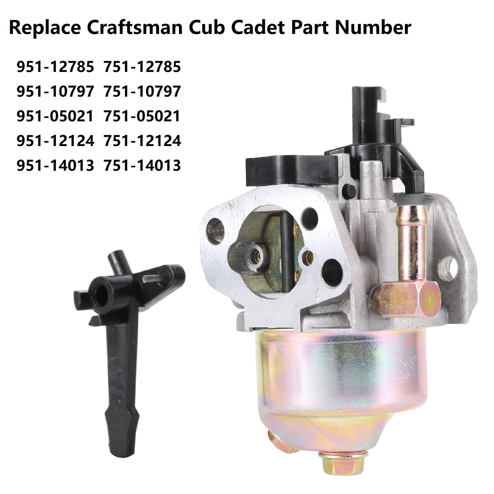 HJLIKE installation diagram illustrating steps for carburetor mounting.
