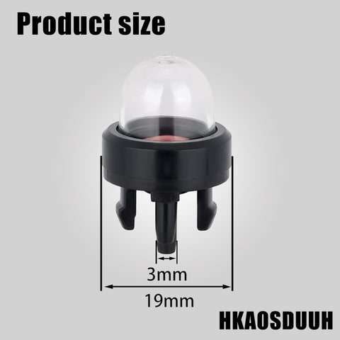 HKAOSDUUH primer bulb close-up for Echo CS400/CS450 shows durable build.