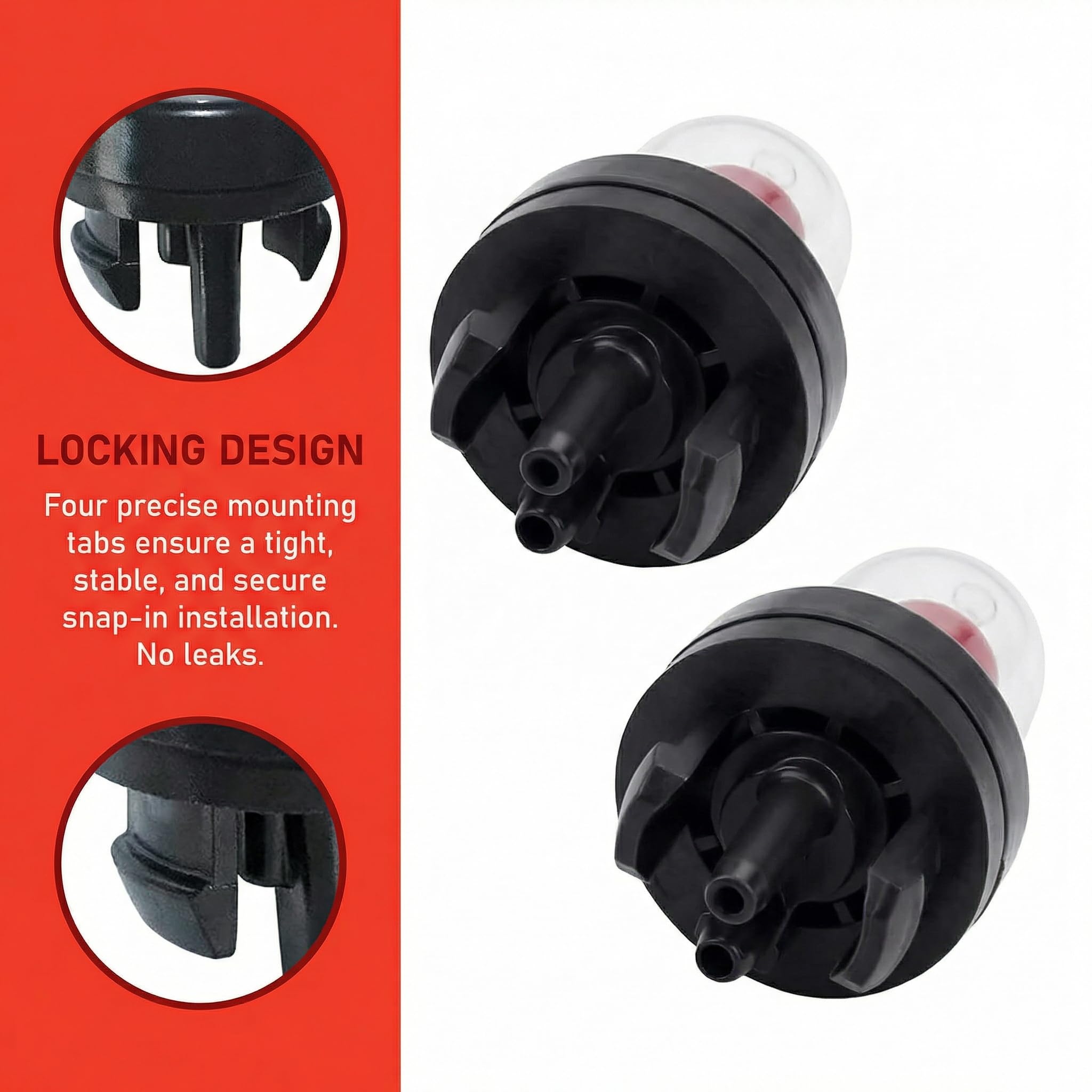 HKAOSDUUH primer bulb for Poulan compatibility supports easy maintenance.