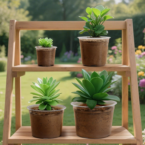 HKKZYT transparent seedling pot for easy root and moisture monitoring