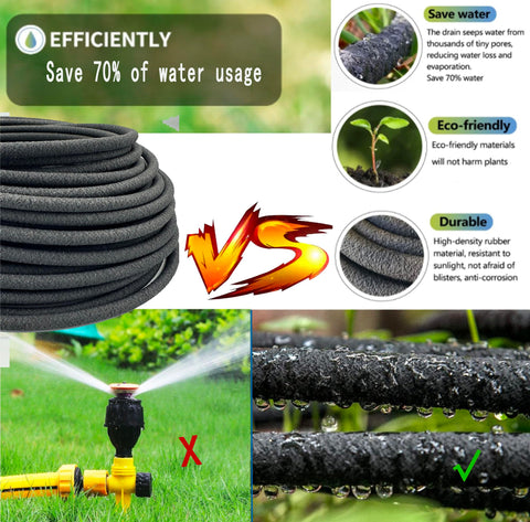 Hkvoxim hose with 3/4-inch threaded connector provides leak-free hose connections.