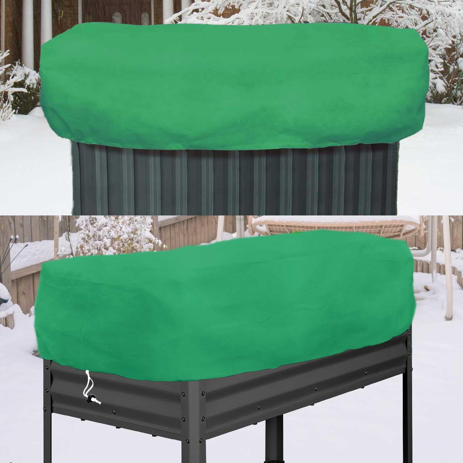 Hkvoxim reusable frost cloth for outdoor plants supports healthier winter growth.
