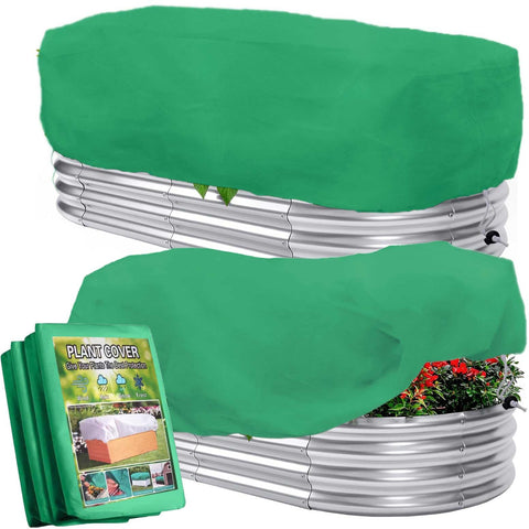 Hkvoxim plant cover for rectangular bed provides frost protection for 4x2 ft raised beds.