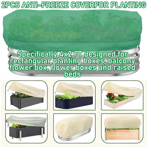 Hkvoxim versatile frost cover suitable for balconies, raised beds, windowsills, and sunrooms.