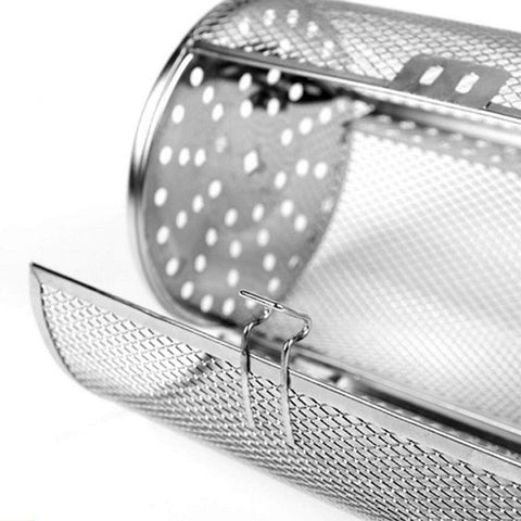 HKZTUY basket side holes align with common oven shafts.