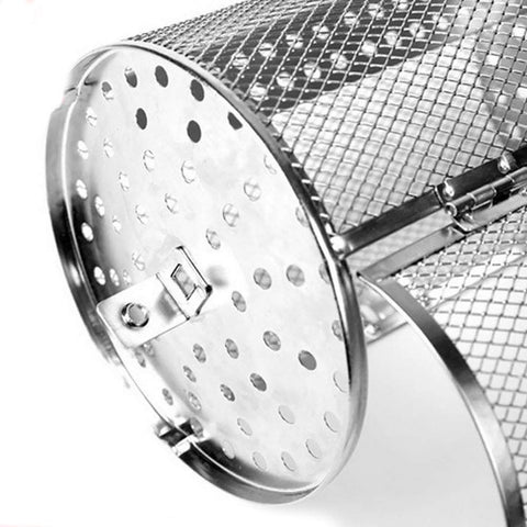 Stainless steel HKZTUY basket resists rust and cleans easily.