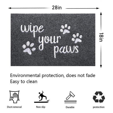 HLFMVWE Door Mat for both outdoor and indoor use at a doorway.