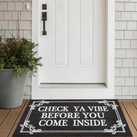 HLFMVWE mat suitable for both outdoor and indoor entryways