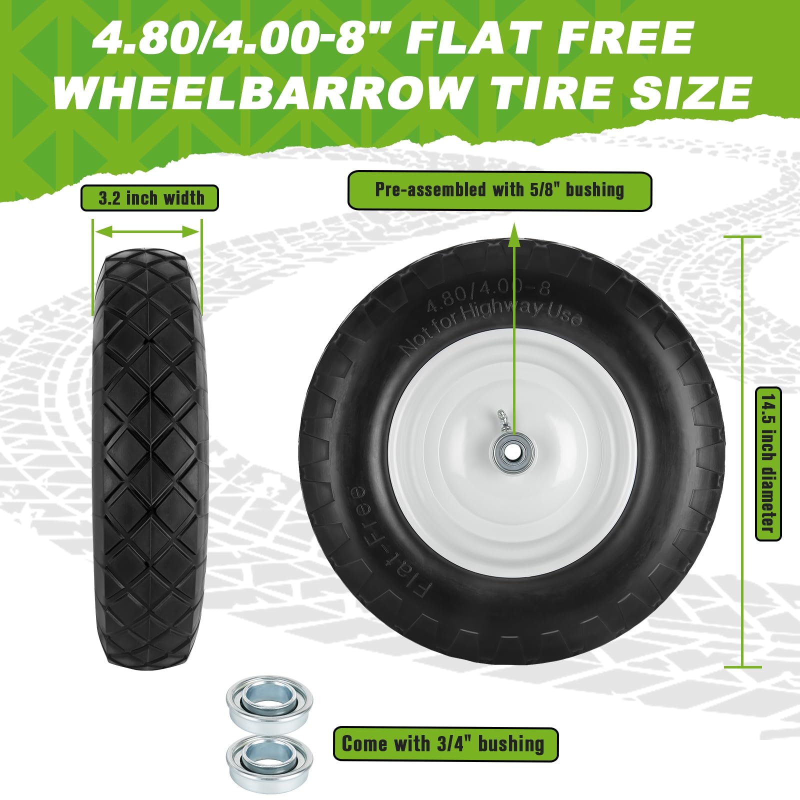 HLHgirl universal-fit wheel with adjustable hub length and compatible bearings.