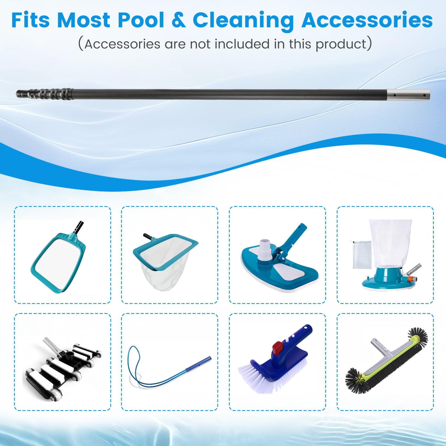 Hliay compatible with nets, skimmers, brushes and more