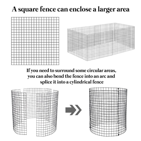 Hlimior cylindrical assembly demonstrates easy 3-mesh circular cage setup