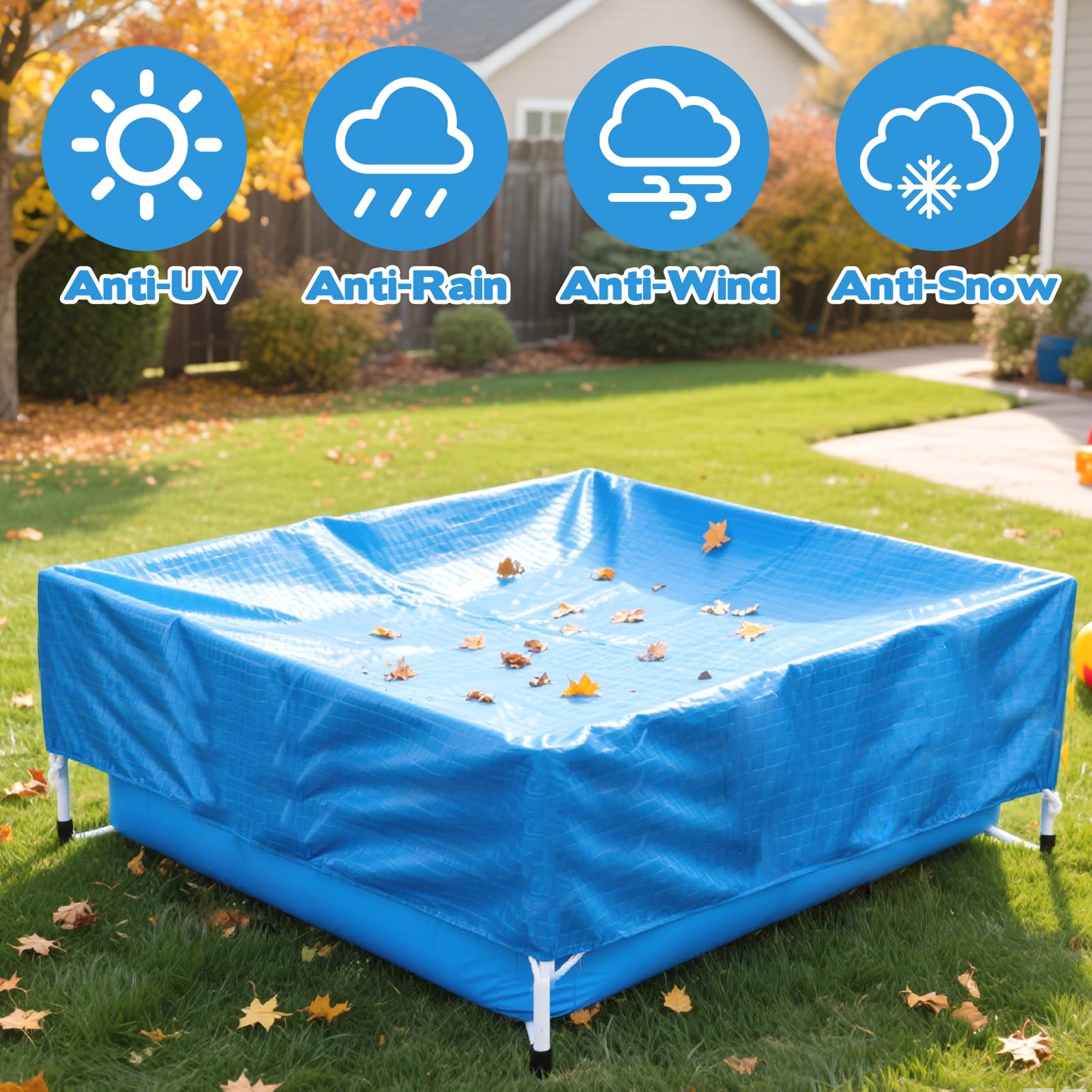 Hlimior drawstring secure-fit design stays in place on windy days