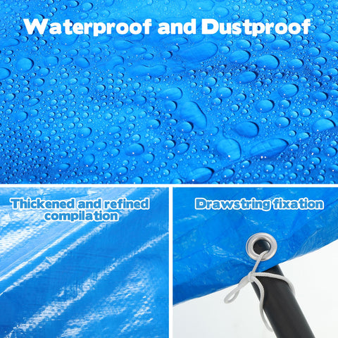 Hlimior durable PE fabric resists tears and fading while protecting the pool surface