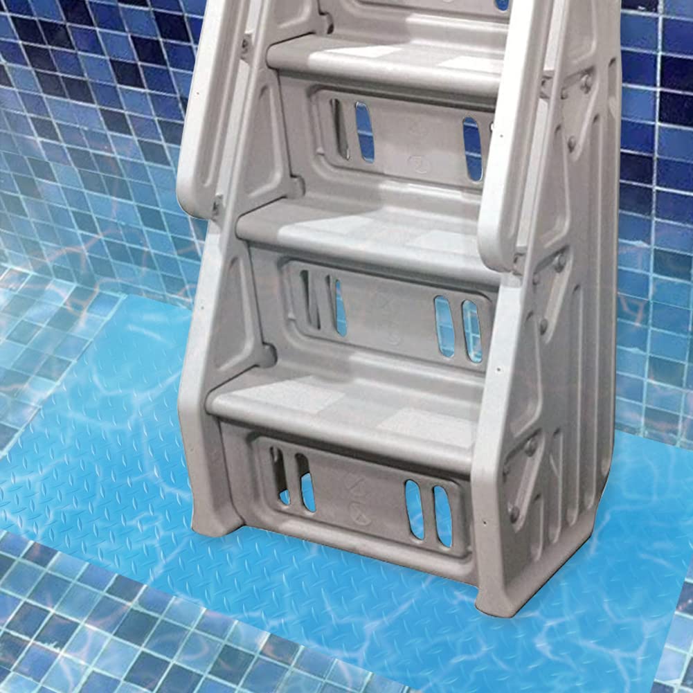 Hlimior ladder mat fits most ladders for above-ground pools.