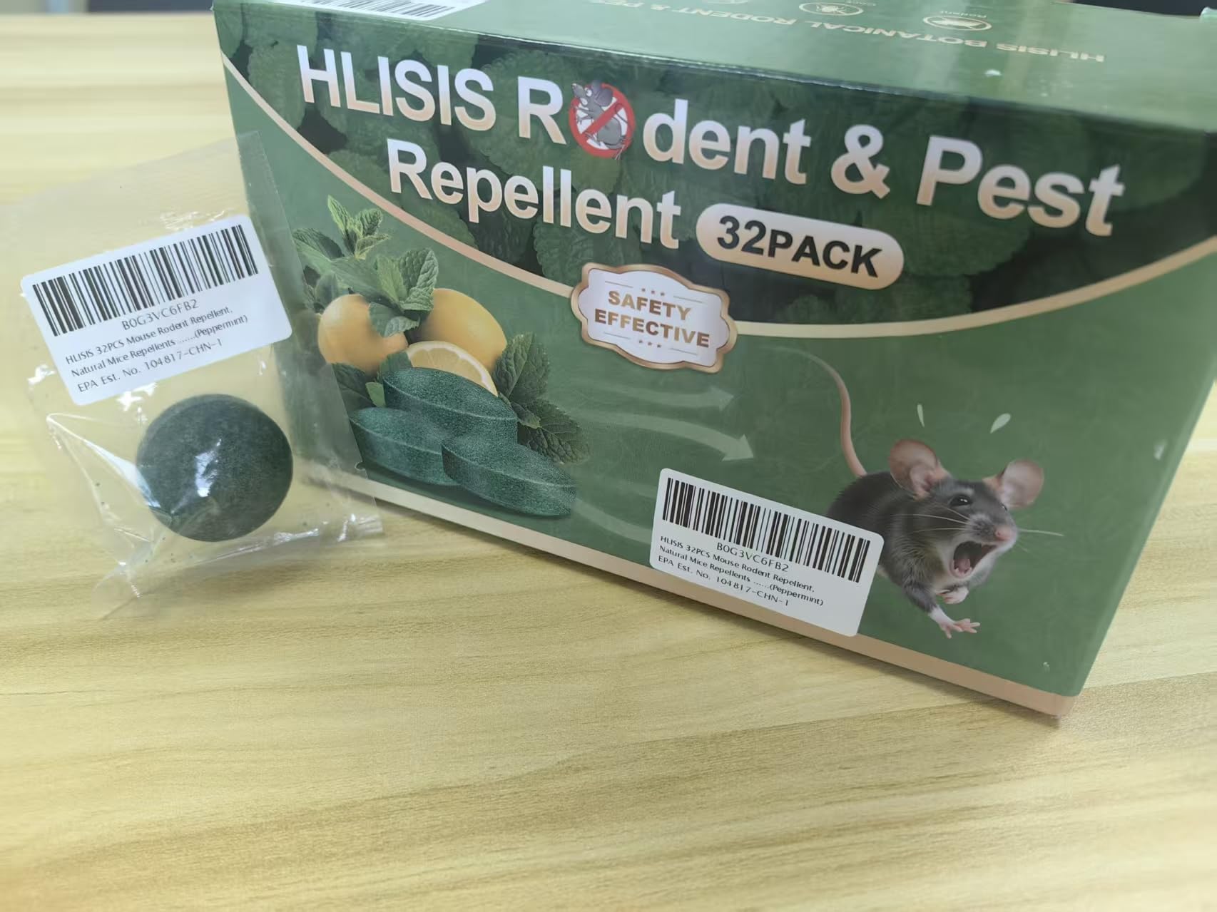 Coverage example showing HLISIS protects up to 80 square feet.