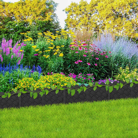 HLOGREE BlackVine resists string trimmers for low-maintenance borders.