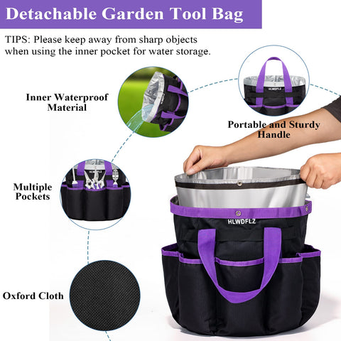 HLWDFLZ ergonomic rubber handles provide anti-slip comfort during long weeding tasks