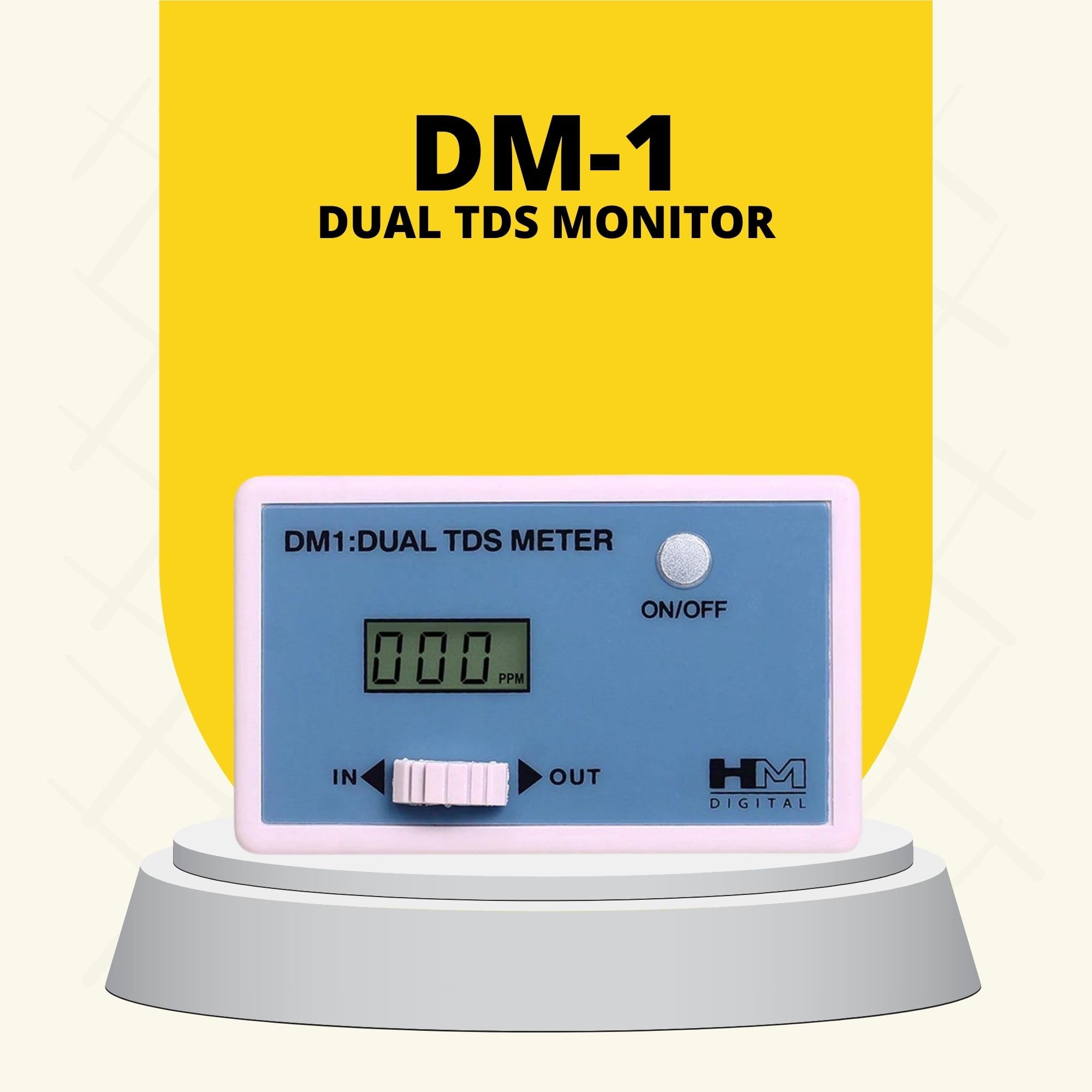HM Digital DM-1 battery-powered sensors and fittings kit for quick setup