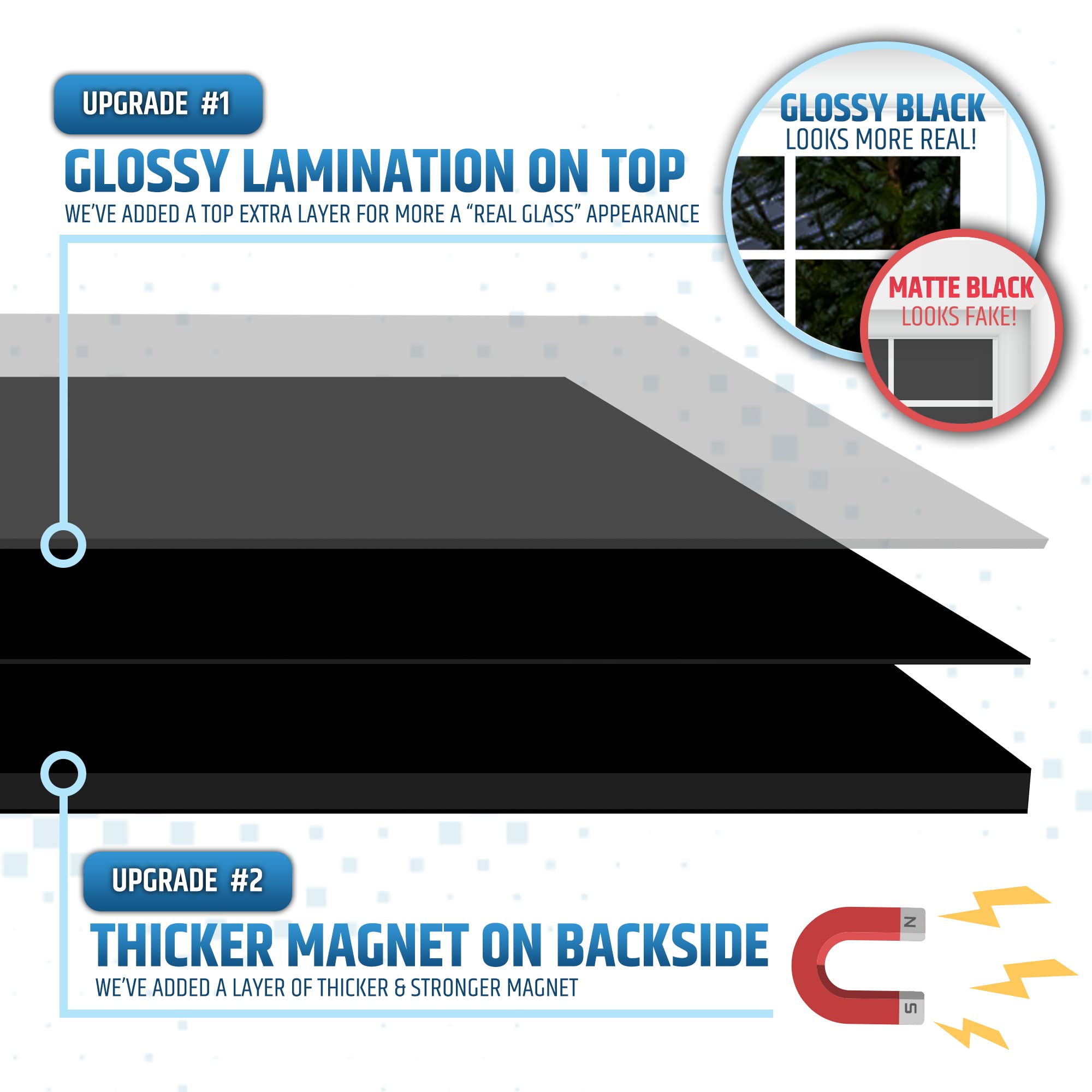 HMmagnets easy installation lets you upgrade in minutes.