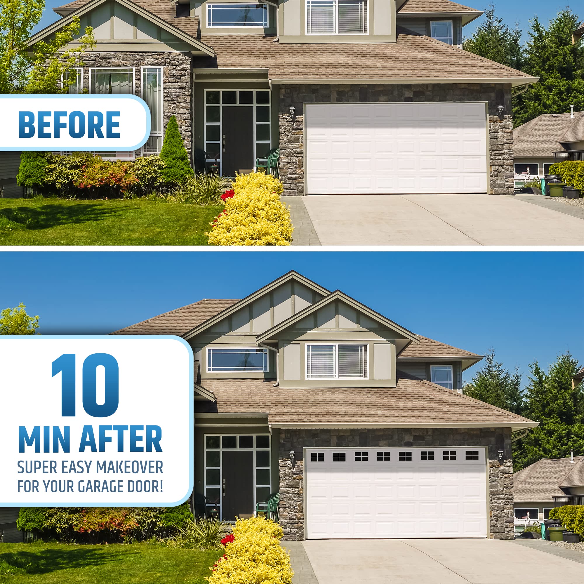 HMmagnets real-window look reflects light for premium curb appeal
