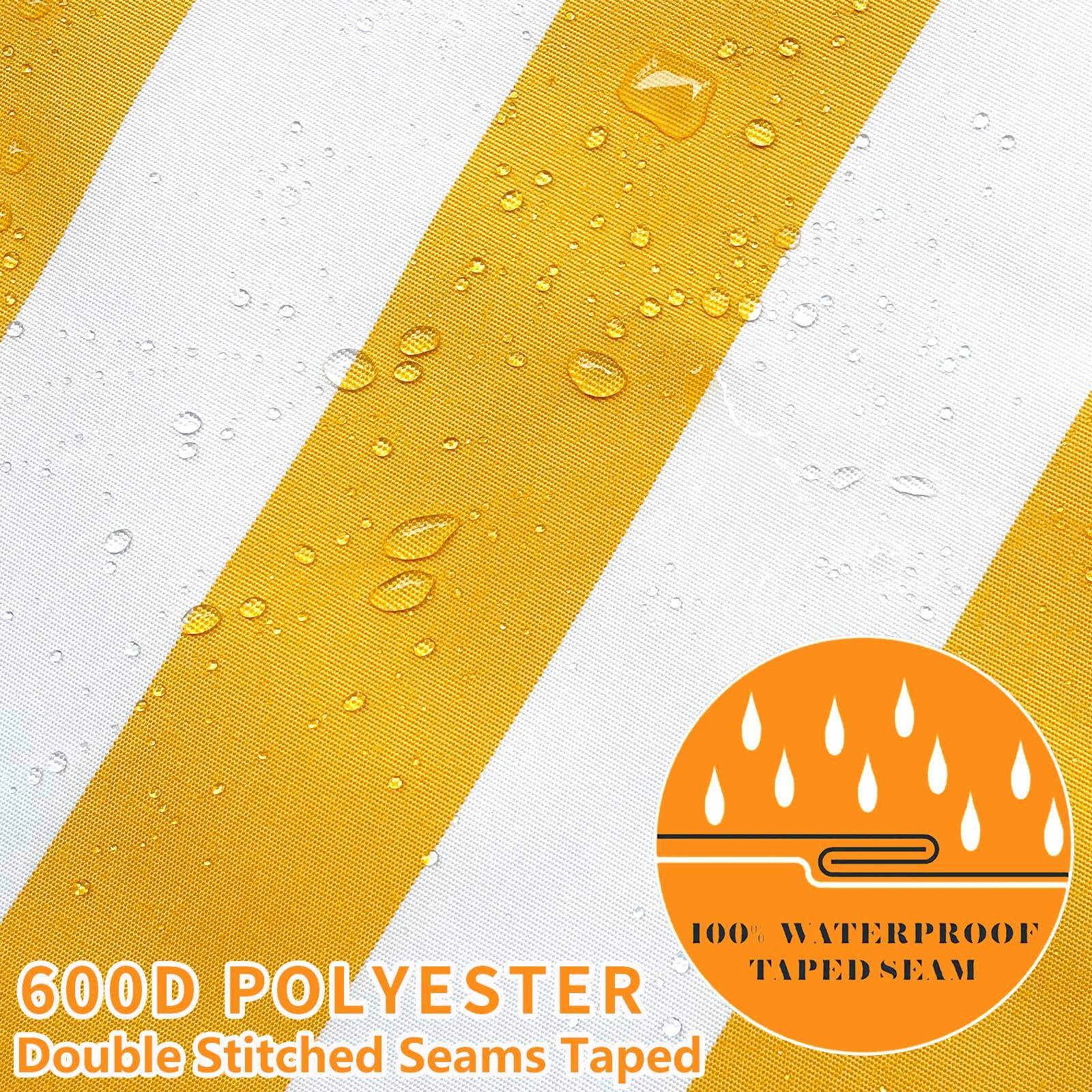 HMOCK dust-proof and anti-UV cover protects sand and water tables.